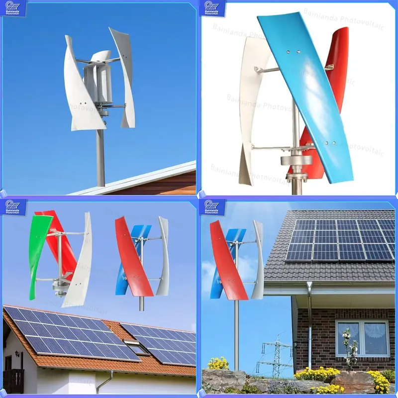 Renewable Energy Kit - Hybrydowy generator wiatrowo-solarny 5kW z turbiną
