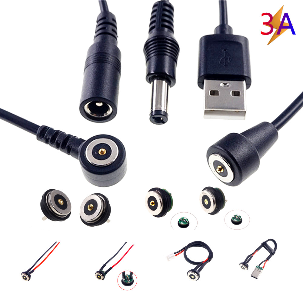 Cable Gland Waterproof - 1 sztuka Wysokoprądowe złącze magnetyczne Pogo
