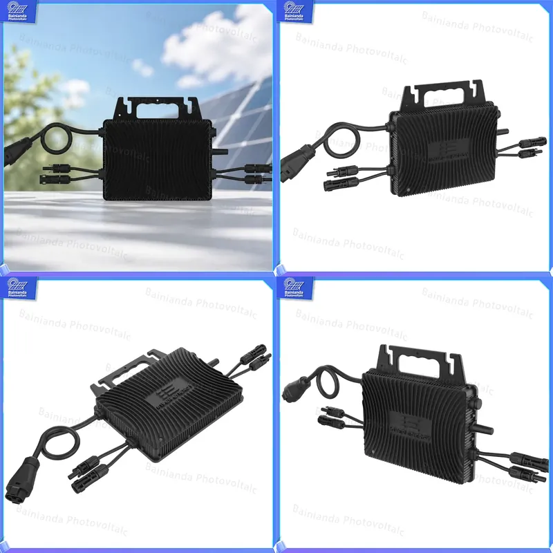 Renewable Energy Grid - Mikroinwerter 800W, generator wiatrowy i solarny,