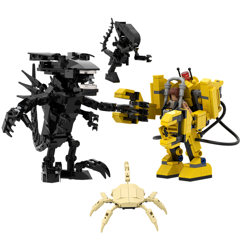 Renewable Energy Lego - 549 sztuk Aliened Facehugger Aliens Queen