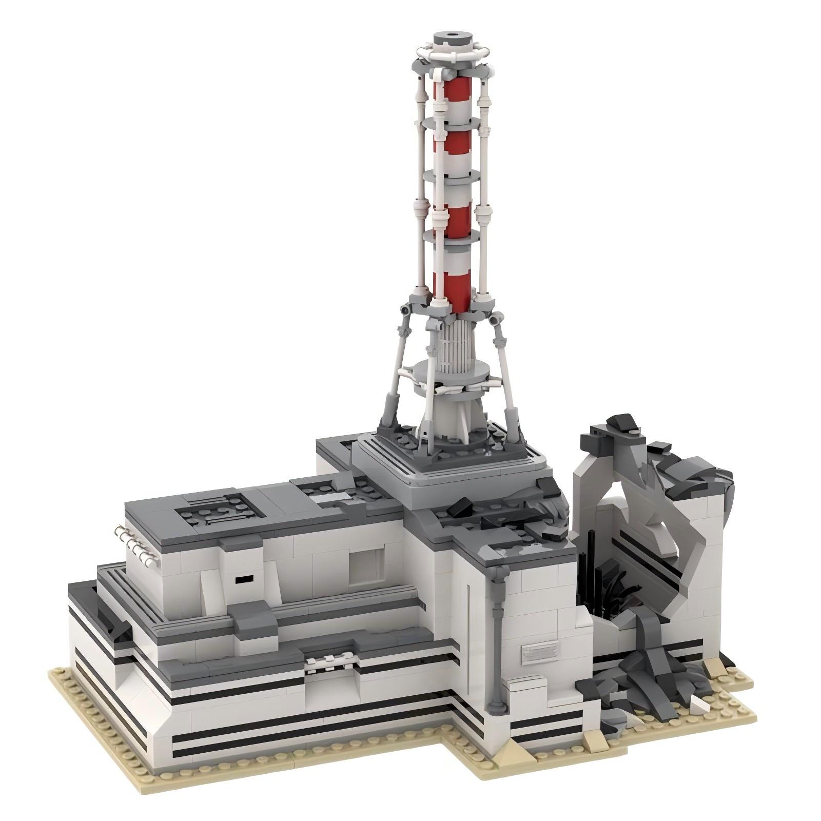 MOC 1986 Architektura Czarnoby – Renewable Energy Lego recenzja i cena