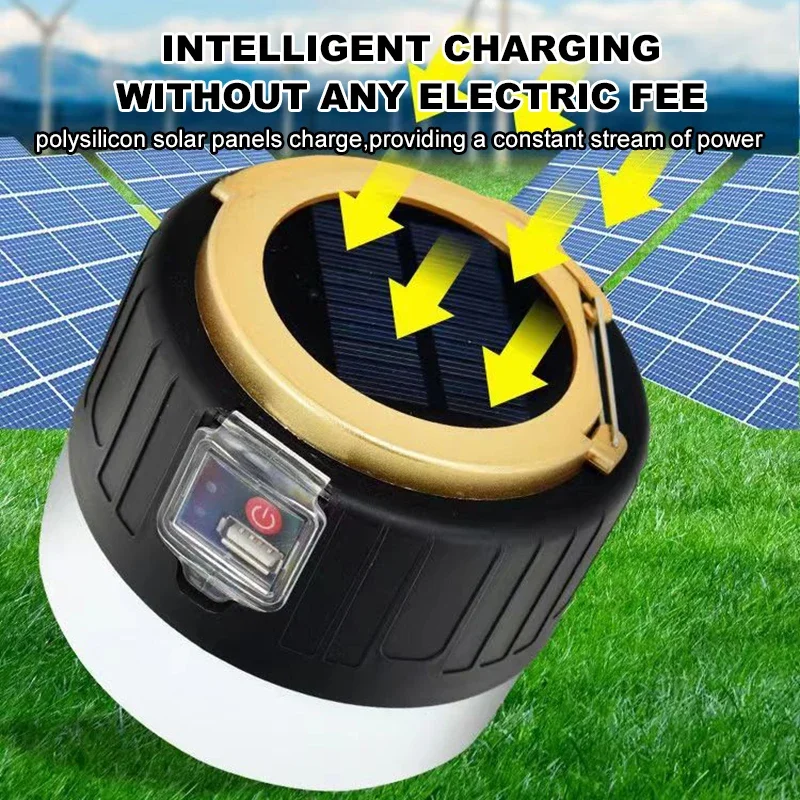 Solarna lampa kempingowa LED W – Renewable Energy Source recenzja i cena