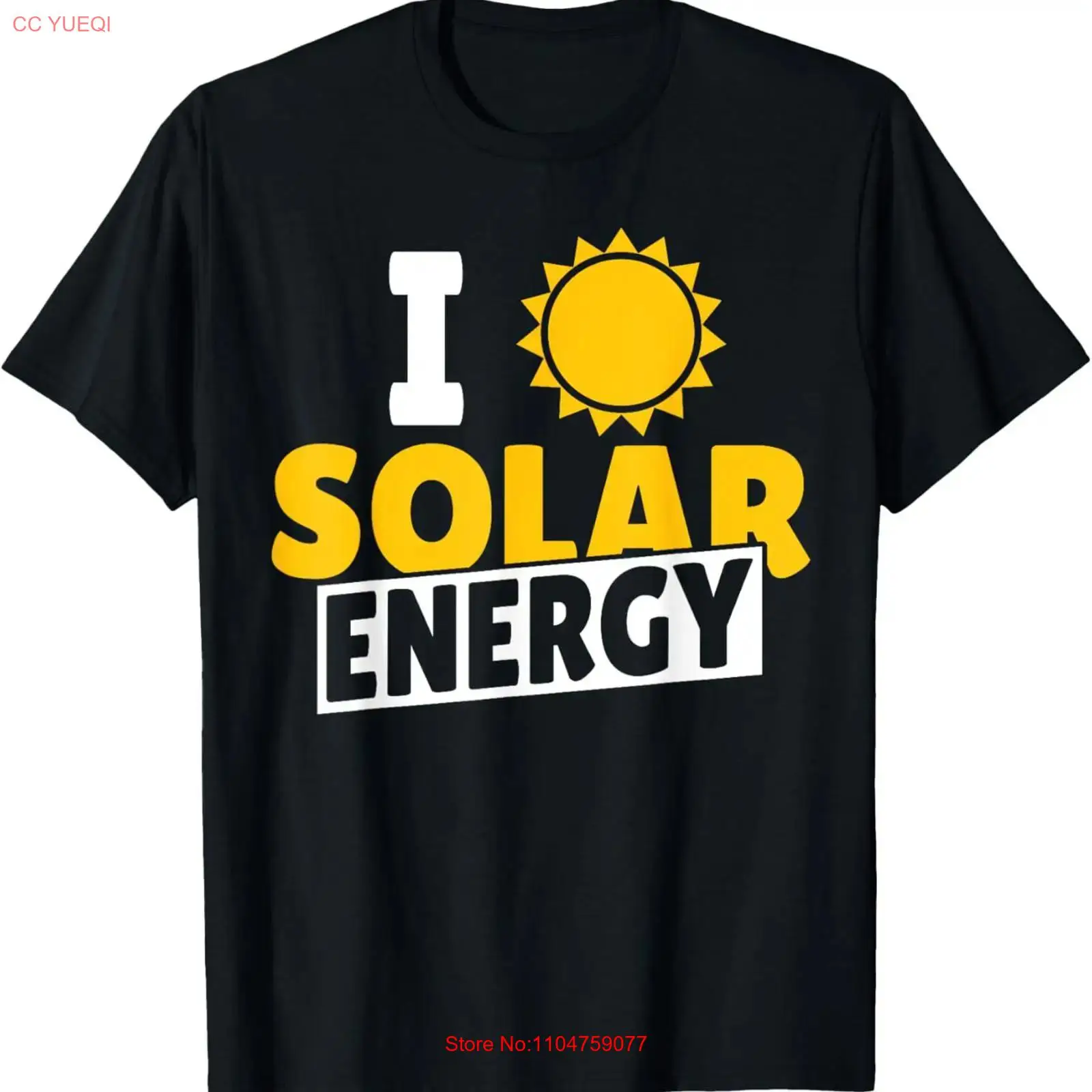 Koszulka I Love Solar Energy P – Renewable Energy In China recenzja i cena
