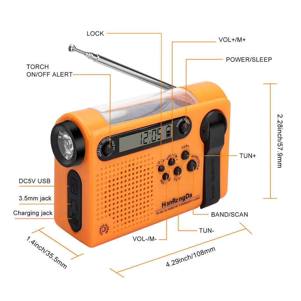 Radio awaryjne AM/FM/SW Przeno – Renewable Energy Source recenzja i cena