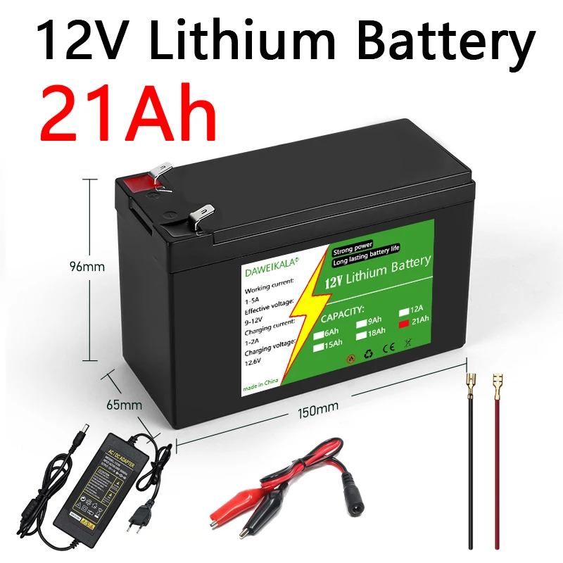 Akumulator litowy 12V 6Ah-21Ah – Renewable Energy Source recenzja i cena