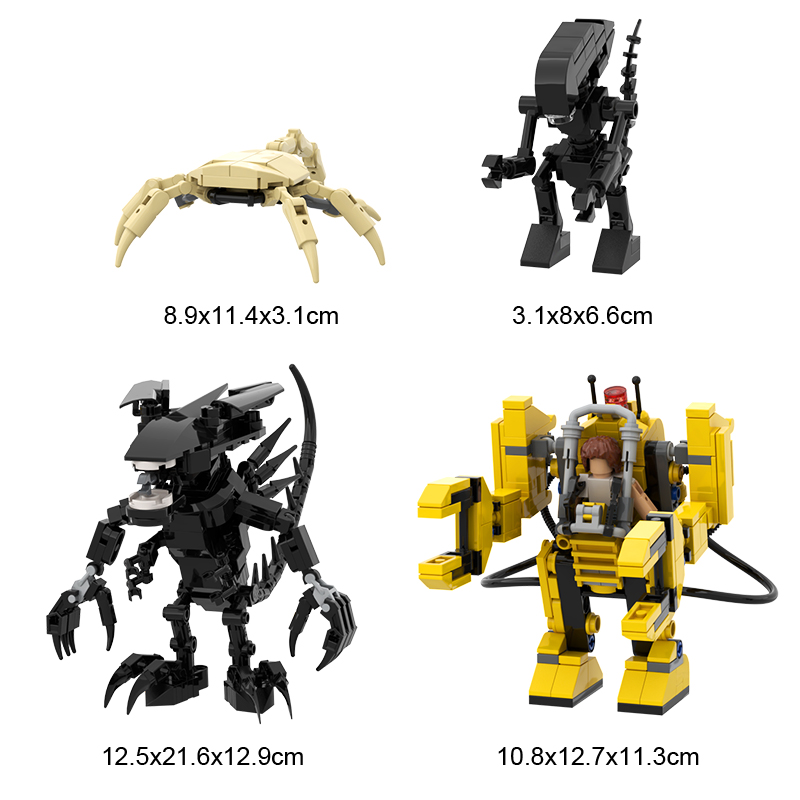 549 sztuk Aliened Facehugger A – Renewable Energy Lego recenzja i cena